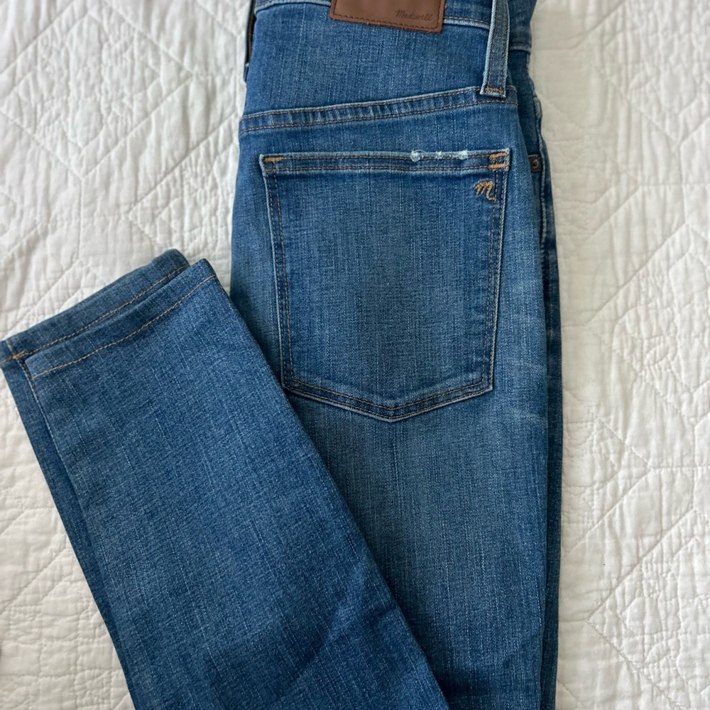 Madewell Women's High Rise Blue Jeans